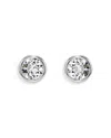 Swarovski Imber Crystal Stud Earrings In Silver