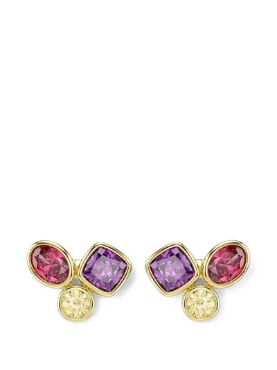Swarovski Imber Crystal-embellished Stud Earrings In Multi