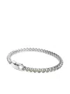Swarovski Imber Emily Tennis Crystal-embellished Chain Bracelet In Metallic