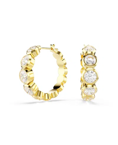 Swarovski Imber Gold-tone Plated Hoop Earrings