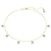 Swarovski Women's Imber Goldtone & Bezel-set Crystal Necklace In Blue