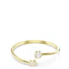 Swarovski Imber Gold-plated Crystal Bracelet In Gold