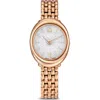 Swarovski Imber Oval Bracelet Watch, 24mm X 26.3mm In Gold