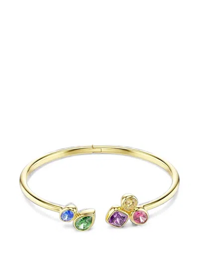 Swarovski Imber Rystal-embellished Open-cuff Bracelet In Multi