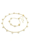 Swarovski Imber Station Necklace & Bracelet Set