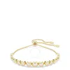 Swarovski Imber Crystal Slider Bracelet In Yellow/white