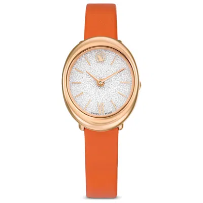 Swarovski Imber Women's Watch In Orange