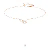 Swarovski Infinity Y-halskette In White