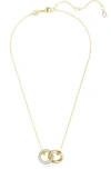 Swarovski Dextera Interlink Pendant Necklace In Multicolor