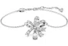 Swarovski Women's Volta Rhodium-plated & Cubic Zirconia Bracelet