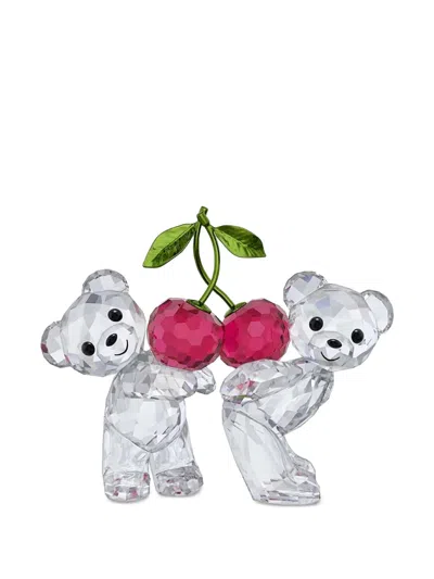 Swarovski Kris Bear Cherry Ornament In Multi