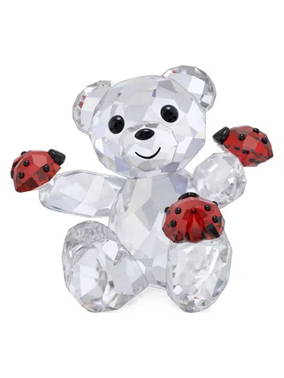 Swarovski Kris Bear Good Luck Bear Crystal Figurine In Transparent