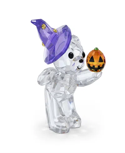 Swarovski Kris Bear Halloween Crystal Figurine In Transparent