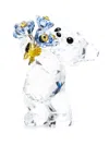 Swarovski Kris Bear Ornament In 白色