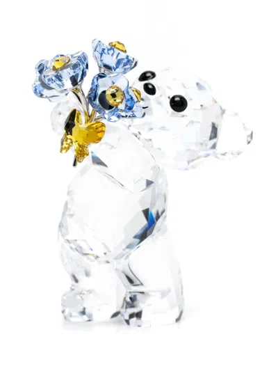 Swarovski Kris Bear Ornament In 白色