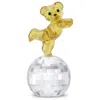 Swarovski Kris Bear Ready To Disco Ornament In Multi
