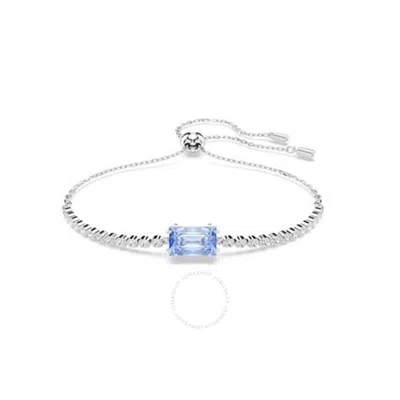 SWAROVSKI SWAROVSKI LADIES BLUE MATRIX TENNIS BRACELET