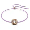Swarovski Ladies Dulcis Purple Necklace In Purple