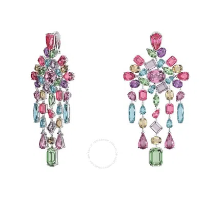 Swarovski Ladies Gema Multicolored Clip Earrings