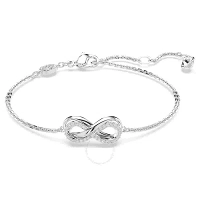 Swarovski Ladies Hyperbola Infinity Bracelet In White