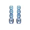 Swarovski Millenia Drop-ohrhänger In Blue