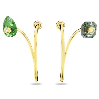 Swarovski Ladies Numina Drop Earrings Multicolored In Red