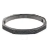 Swarovski Ladies Octagon Shape Black Dextera Bangle