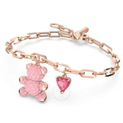 SWAROVSKI SWAROVSKI LADIES PINK TEDDY BRACELET