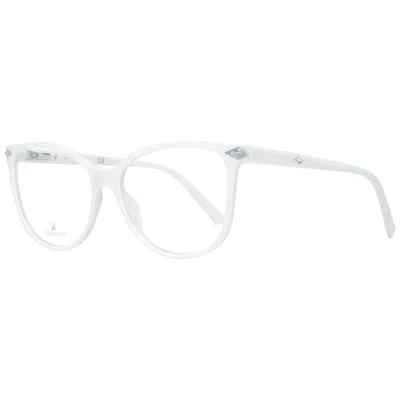 Swarovski Ladies' Spectacle Frame  Sk5283 54021 Gbby2 In White