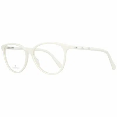 Swarovski Ladies' Spectacle Frame  Sk5301 54021 Gbby2 In White