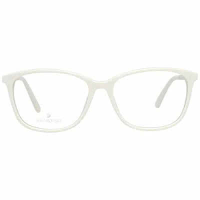Swarovski Ladies' Spectacle Frame  Sk5308 52021 Gbby2 In White