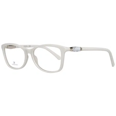 Swarovski Ladies' Spectacle Frame  Sk5336 53024 Gbby2 In White