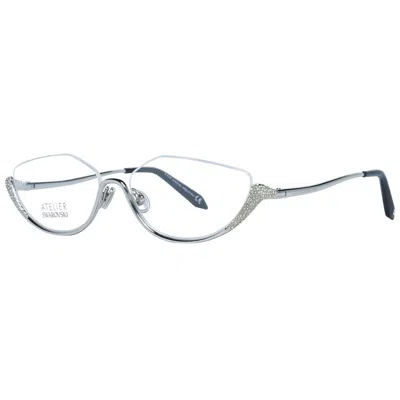 Swarovski Ladies' Spectacle Frame  Sk5359-p 01656 Gbby2 In Gray