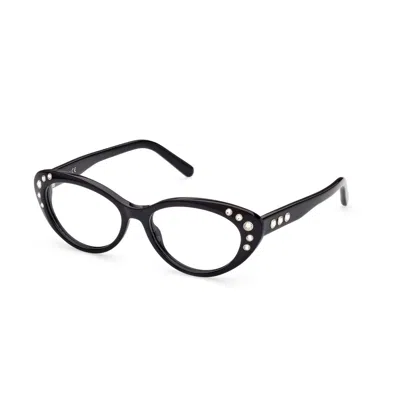 Swarovski Ladies' Spectacle Frame  Sk5429-53001  53 Mm Gbby2 In Gray