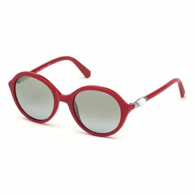 Swarovski Ladies' Sunglasses  Sk-0228-66c  51 Mm Gbby2 In Red