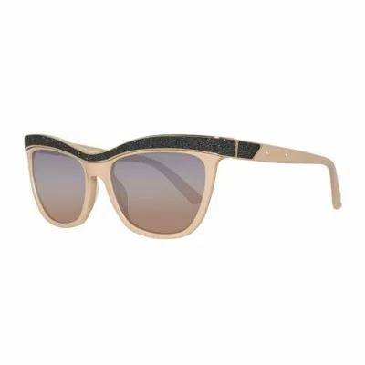 Swarovski Ladies' Sunglasses  Sk0075 Gbby2 In Neutral