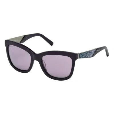 Swarovski Ladies' Sunglasses  Sk0125 81z-54-19-140  54 Mm Gbby2 In Black