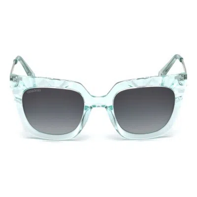 Swarovski Ladies' Sunglasses  Sk0150 5093b  50 Mm Gbby2 In Blue