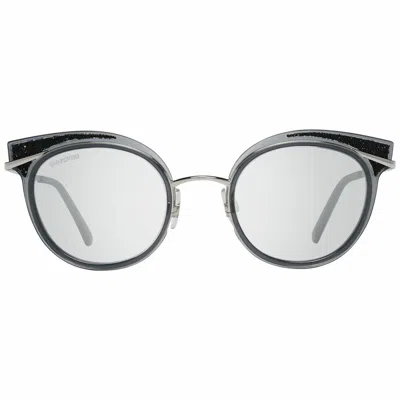 Swarovski Ladies' Sunglasses  Sk0169 5020c Gbby2 In Black