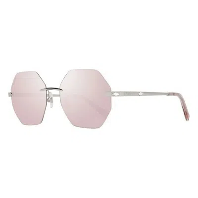 Swarovski Ladies' Sunglasses  Sk019316u56  56 Mm Gbby2 In Metallic