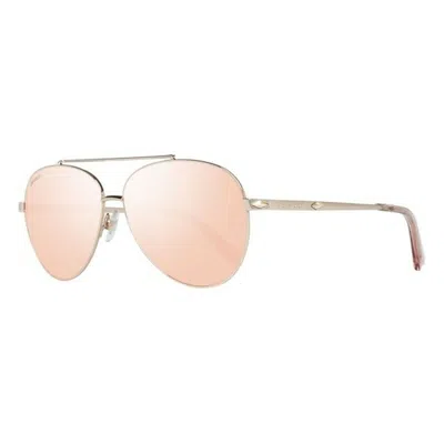 Swarovski Ladies' Sunglasses  Sk0194-6028u  60 Mm Gbby2 In Metallic