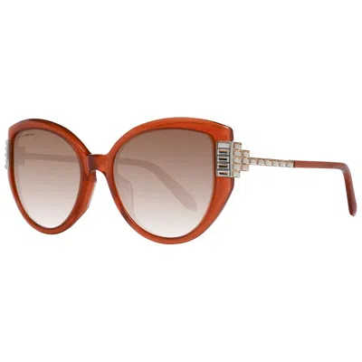 Swarovski Ladies' Sunglasses  Sk0272-p-h 45f54 Gbby2 In Gray