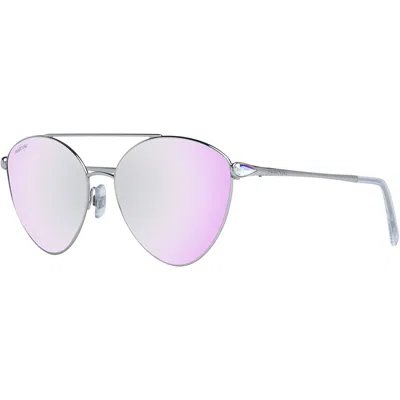 Swarovski Ladies' Sunglasses  Sk0286 5816z Gbby2 In Gray