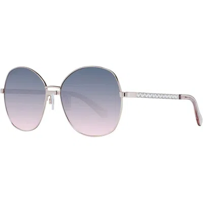 Swarovski Ladies' Sunglasses  Sk0368-f 60028 Gbby2 In Metallic
