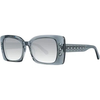 Swarovski Ladies' Sunglasses  Sk0370 5220a Gbby2 In Gray