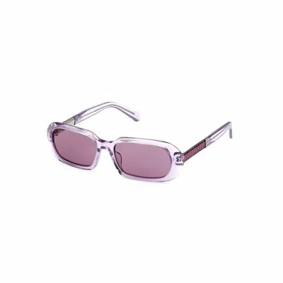 Swarovski Ladies' Sunglasses  Sk0388-5378z  53 Mm Gbby2 In Purple
