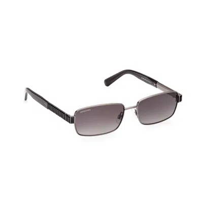 Swarovski Ladies' Sunglasses  Sk0389-5608b  56 Mm Gbby2 In Black