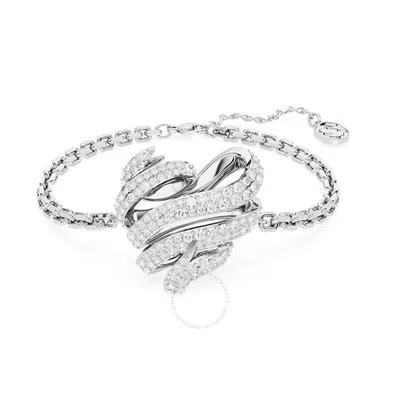 Swarovski Ladies White Hyperbola Heart Bracelet