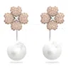 Swarovski Latisha Earring Jackets In Pink