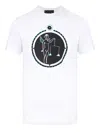 Swarovski Libra-print T-shirt In White